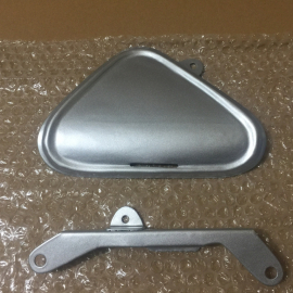 Honda Monkey Z50A Z50Z K1 K2 Mini Trail Battery Side Cover Left Plate Metal New.