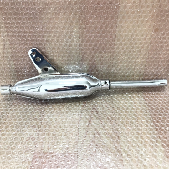 1969-1971 Honda Monkey Mini Trail Z50 Z50Z Z50A K1 K2 Exhaust Muffler Pipe Steel Chrome.