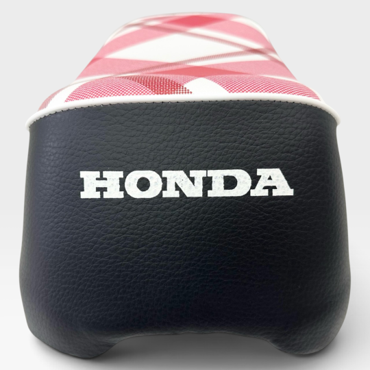 1968-1971 Honda Z50 Z50A Z50Z Monkey Bike Pink Tartan Seat K0 K1 K2